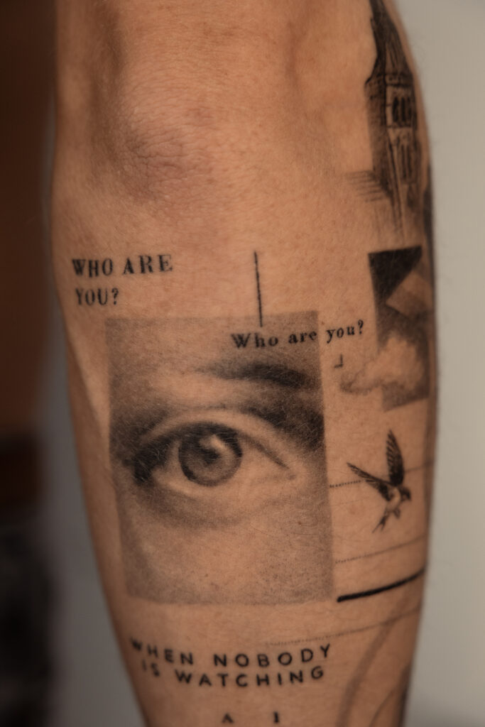 5 months healed tattoo - Conceptual Sleeve Composition - Upper arm - Vytautas Tattoo