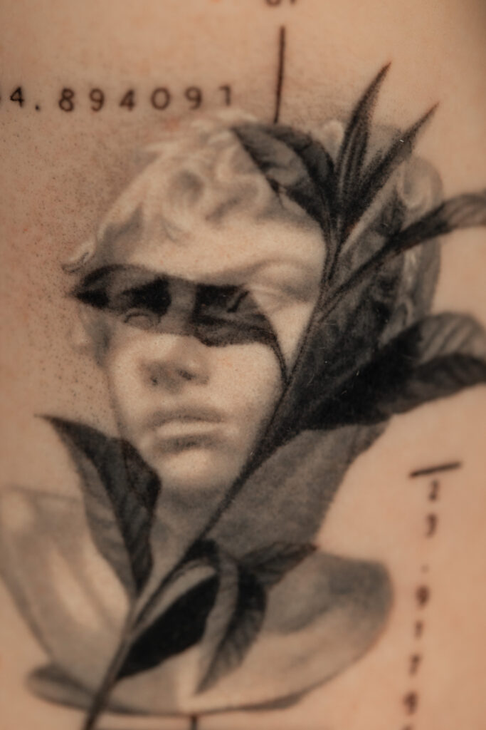 5 months healed tattoo - Layered Forearm Composition - Upper arm - Vytautas Tattoo