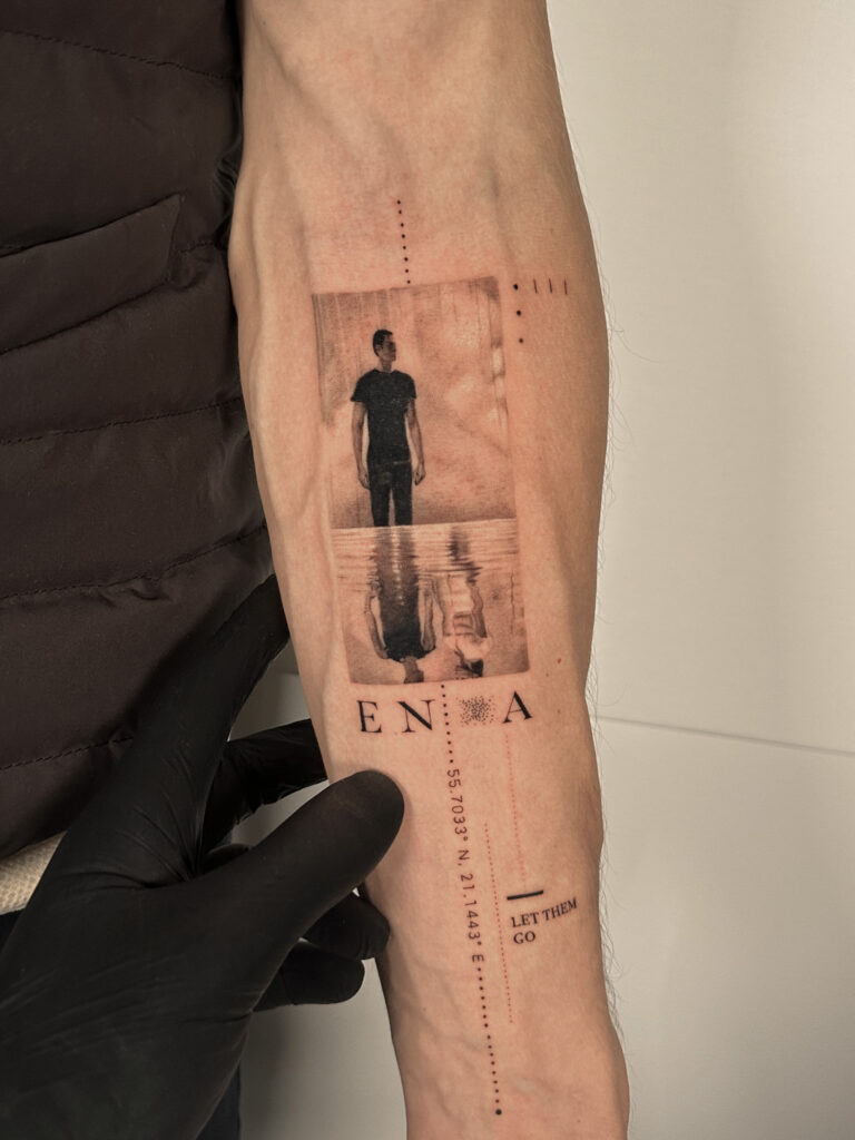Fresh tattoo - Conceptual Arm Project - Outer forearm - Vytautas Tattoo