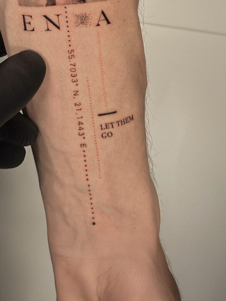 Fresh tattoo - Conceptual Arm Project - Outer forearm - Vytautas Tattoo