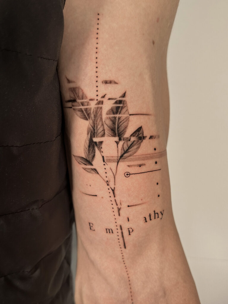 Fresh tattoo - Conceptual Arm Project - Outer forearm - Vytautas Tattoo