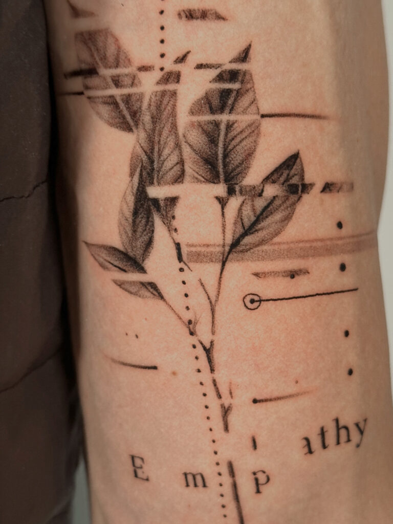 Fresh tattoo - Conceptual Arm Project - Outer forearm - Vytautas Tattoo