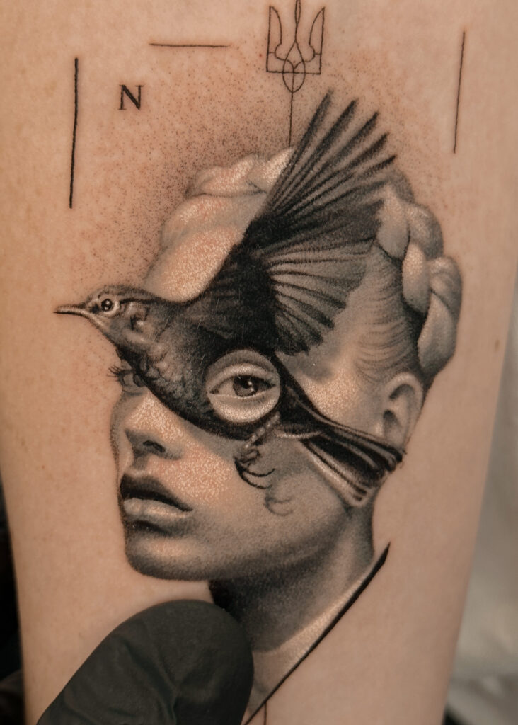 Fresh tattoo - Layered Forearm Composition - Upper arm - Vytautas Tattoo